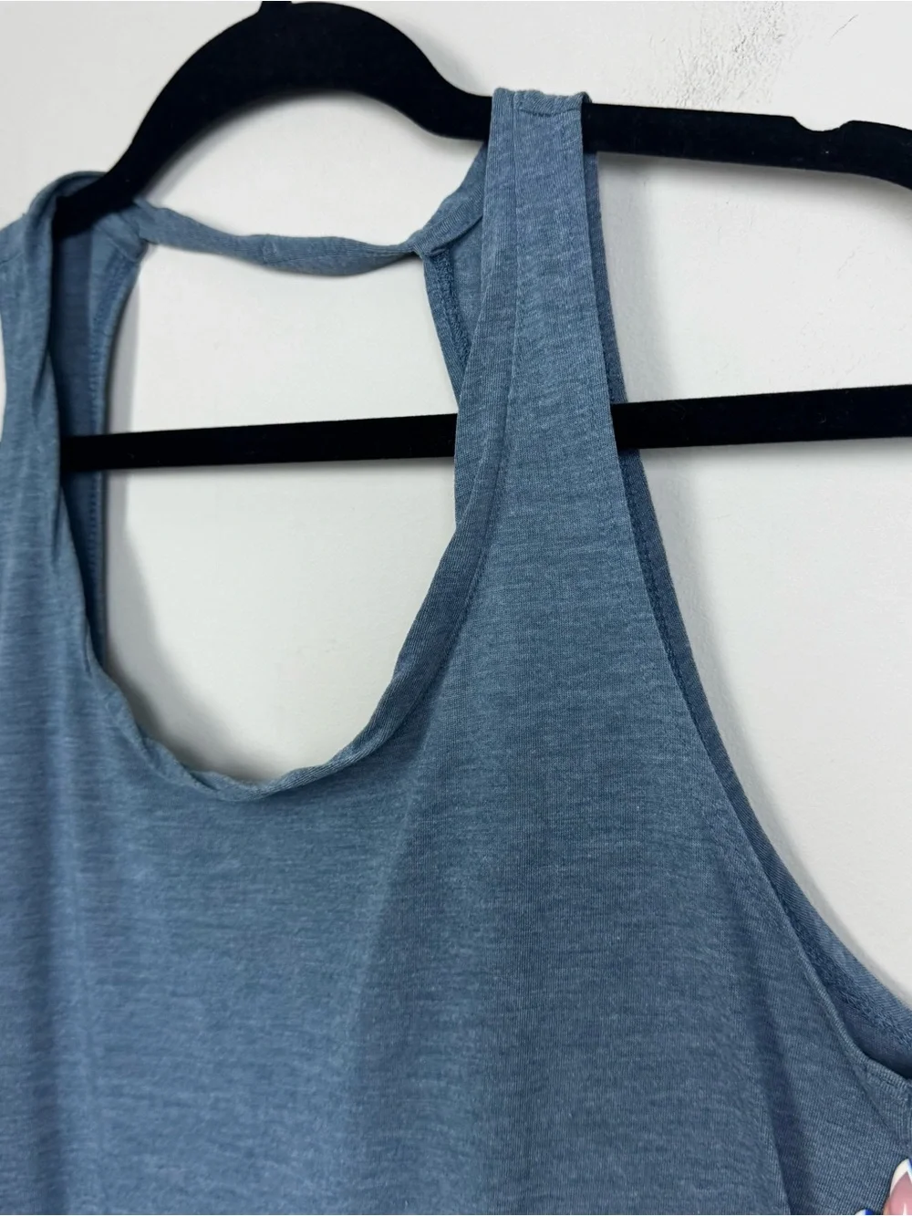 NIKE | Powder Blue Dri-FIT Athletic Tank Top Cut Out Back Women’s Size Small